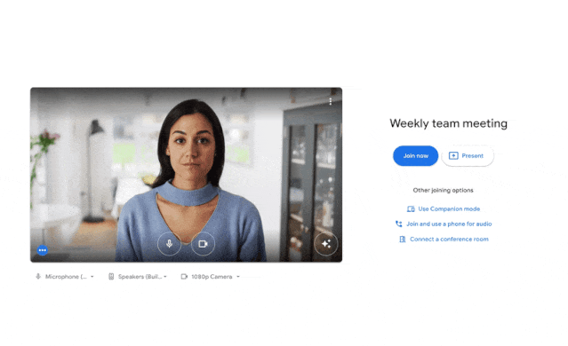Google Meet 1080p