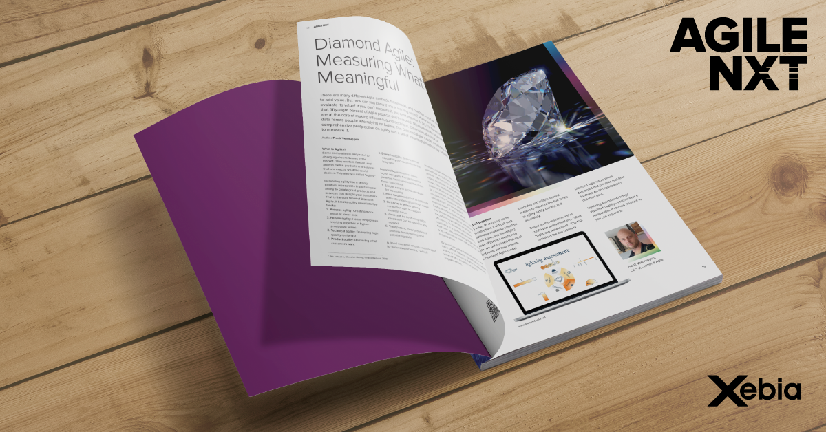 Diamond Agile Measuring What’s Meaningful AGILE NXT Xebia
