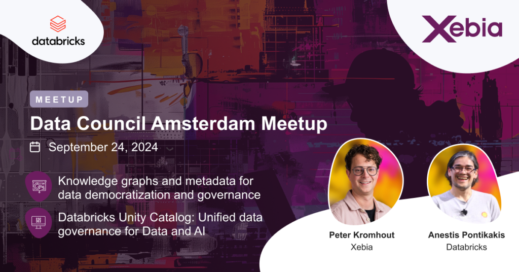 Xebia Data Council Amsterdam Meetup