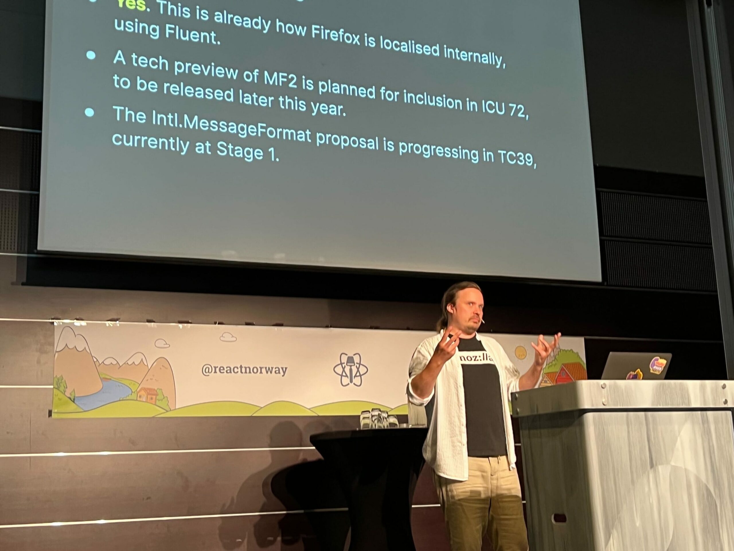 react norway speker