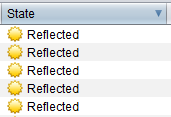 Reflected state