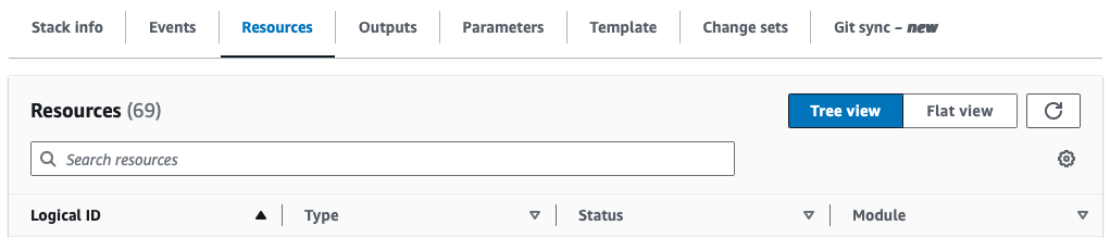 Example of the new option showing in the console
