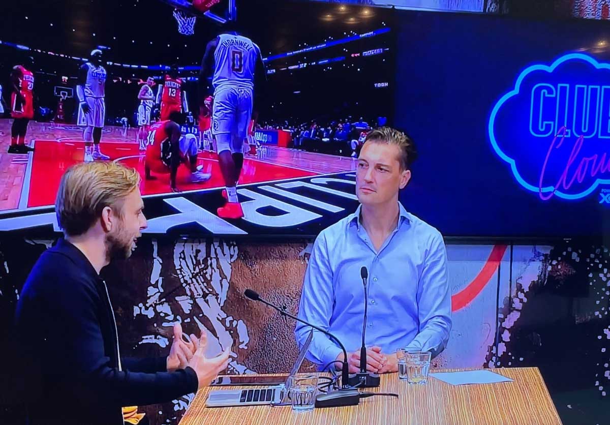 Luuk Figdor, AWS, in conversation with Renald Buter during Club Cloud
