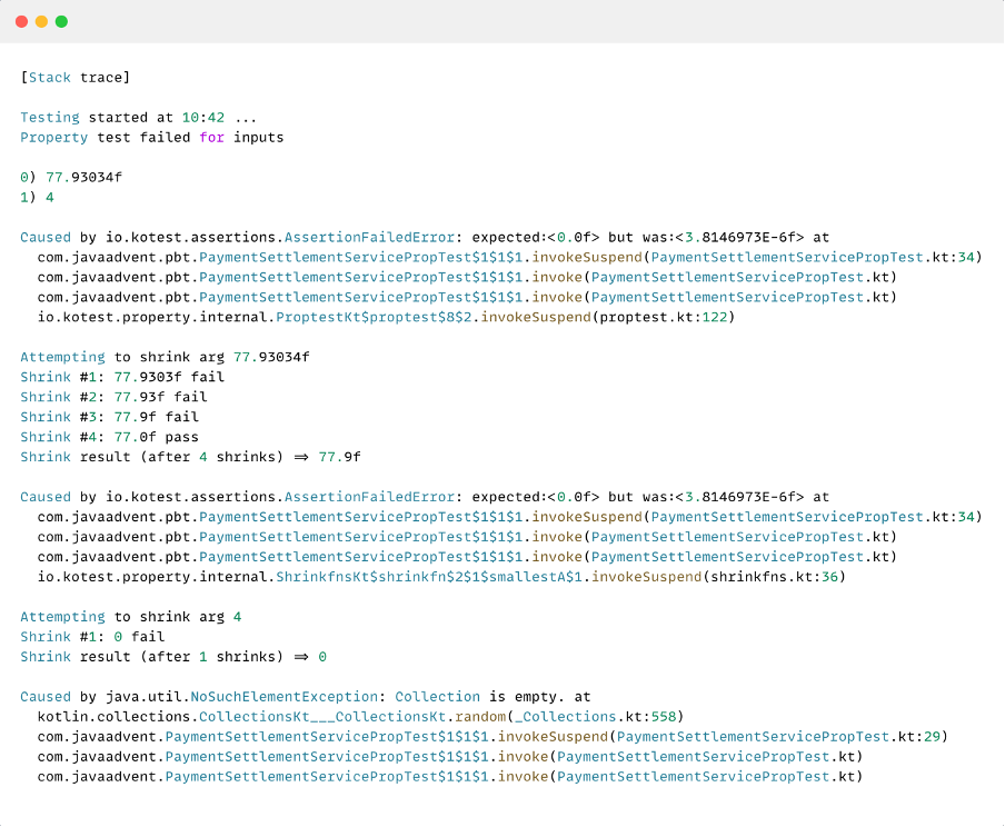 Kotlin and Kotest