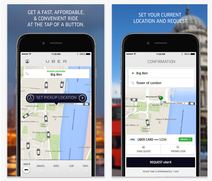 uber hybrid app
