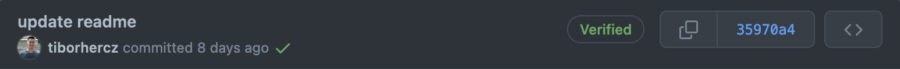 signing your git commits today github verified