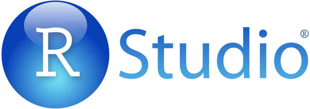RStudio Logo Blue Gradient