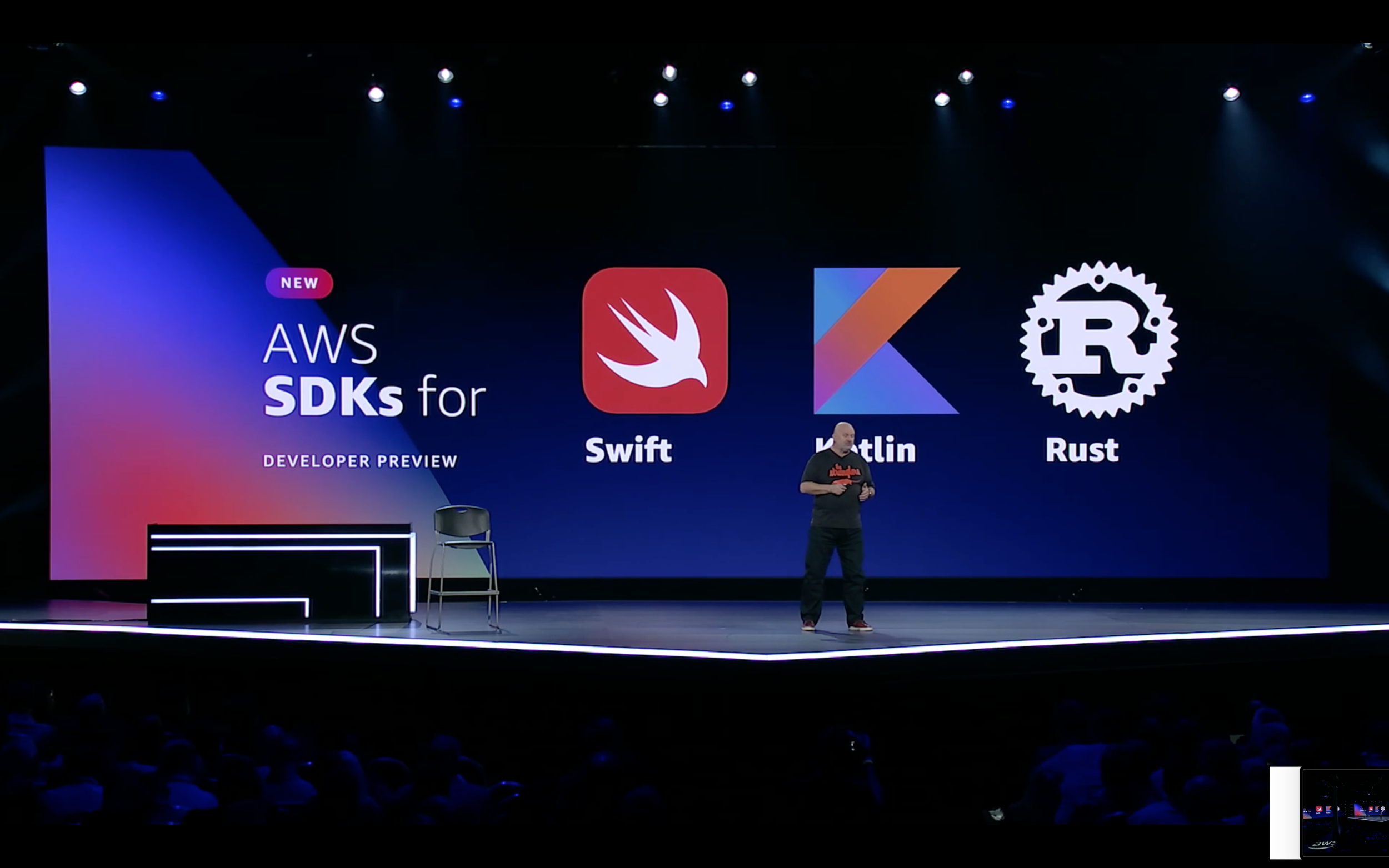 AWS SDKs for Swift, Kotlin and Rust