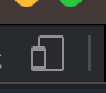 Device toolbar toggle