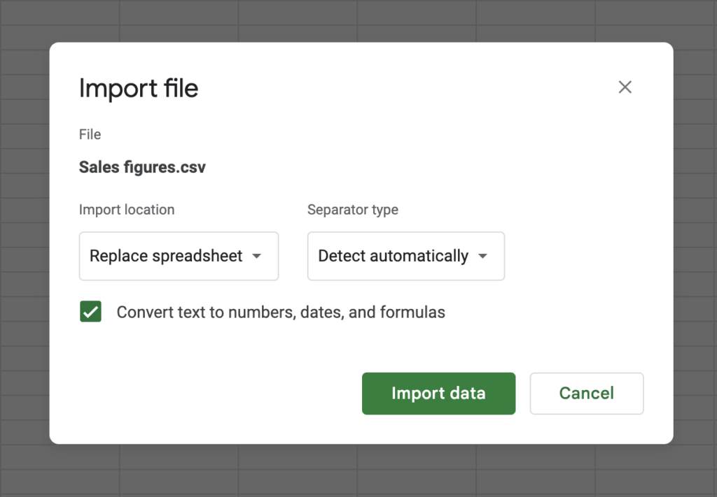 Point to comma in Google Sheets 2