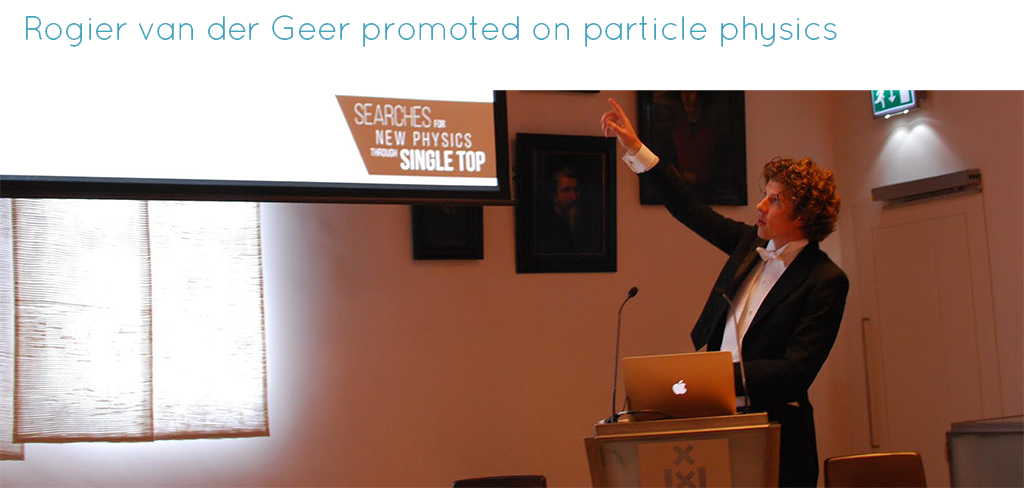 Rogier van der Geer Promotion