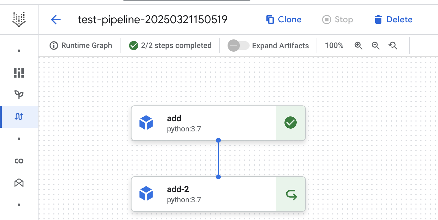 Deferred caching override step default